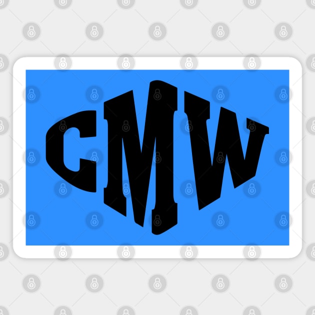 CMWnewblck Magnet by undergroundART